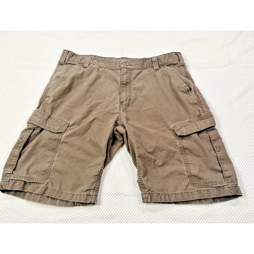 Carhartt Force Ripstop Cargo Work Shorts Mens Size 38 Hammer Loop Utility